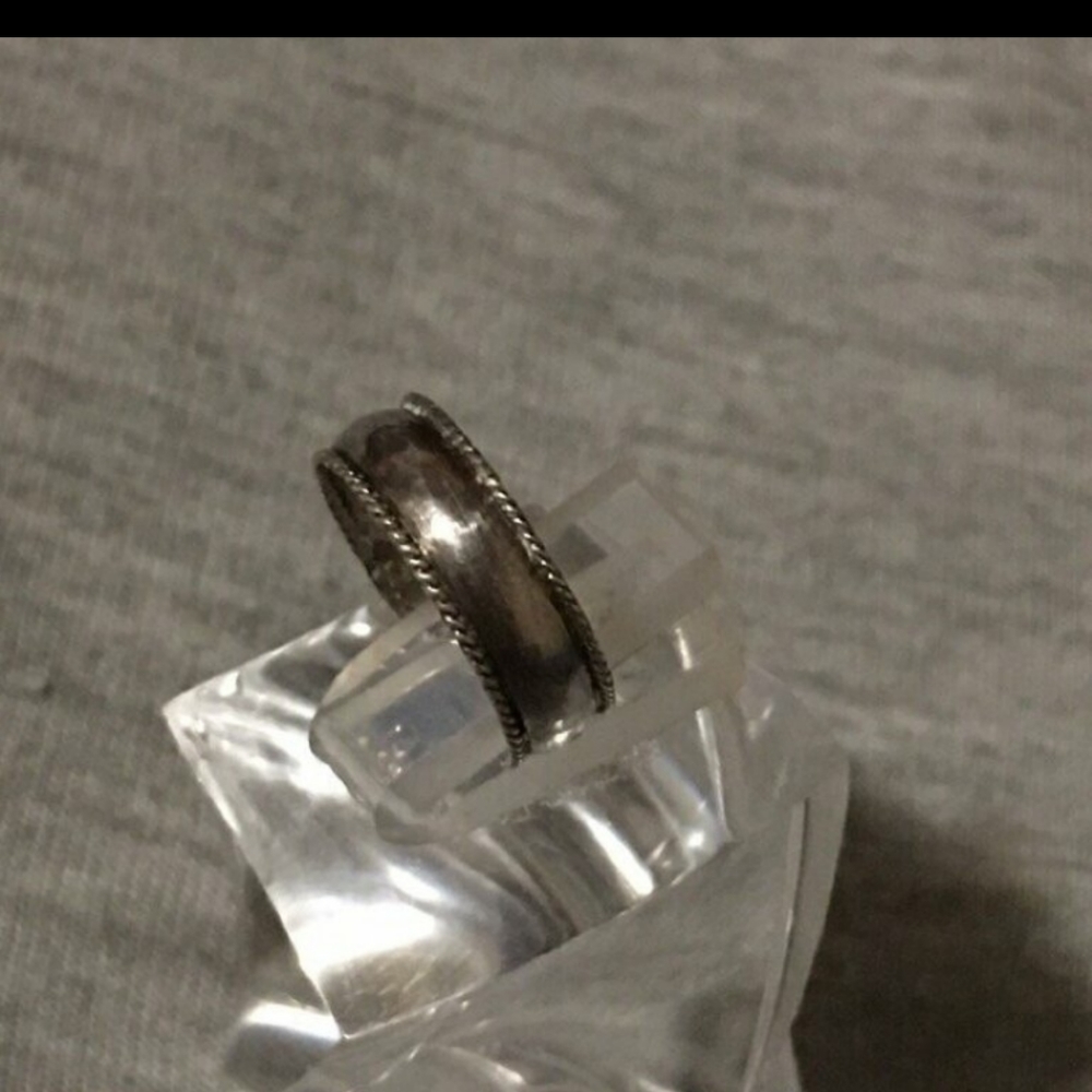 Sterling Silver Ring #4 Adjustable - image 4